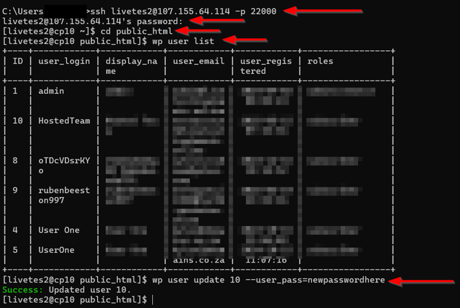WordPress Login URL: How To Find, Protect & Change It - Reset Password Using SSH WordPress Login URL - Reset Password Using SSH