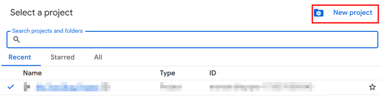 Embed Google Reviews In WordPress - Create New Google Cloud Project