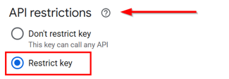 Embed Google Reviews In WordPress - Restrict API Key