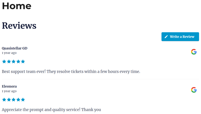 Embed Google Reviews In WordPress - Embed Google Reviews in WordPress