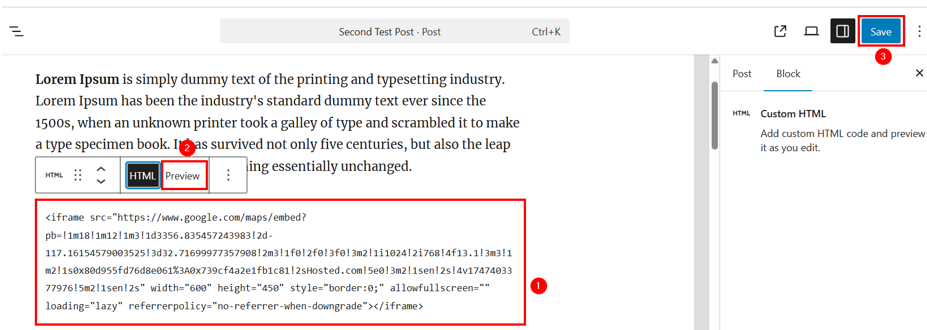Embed Google Reviews In WordPress - Add HTML Code to Embed Google Reviews