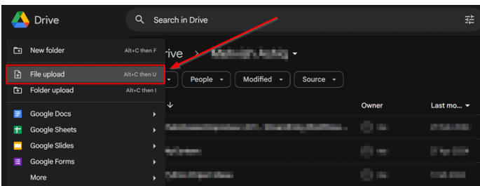 How To Embed A PDF In WordPress - Upload File to Google Drive