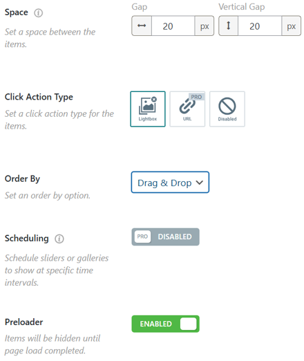 Create A WordPress Image Carousel - Update Image Carousel General Settings