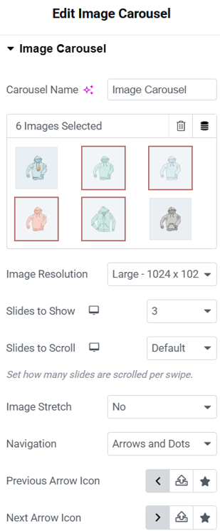Create A WordPress Image Carousel - Customize Carousel’s Settings