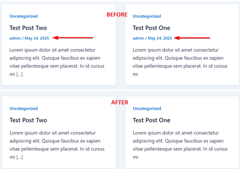 Remove The Author From WordPress Posts - WordPress Author Removed Using WP Meta and Date Remover Plugin