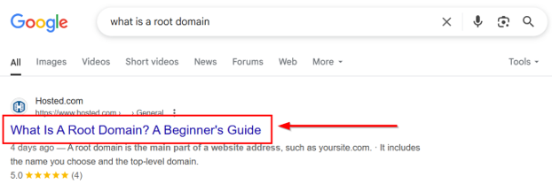 How To Hide Page Title In WordPress - Page Title in Google Search Results