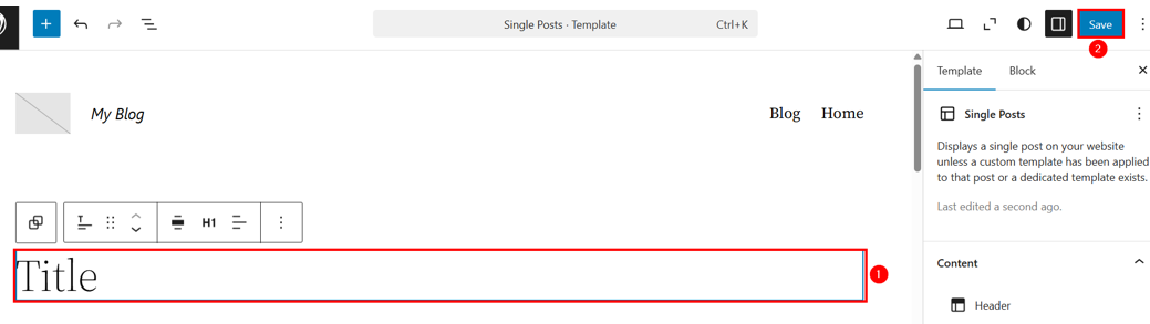 How To Hide Page Title In WordPress - Delete Title from Single Posts Template