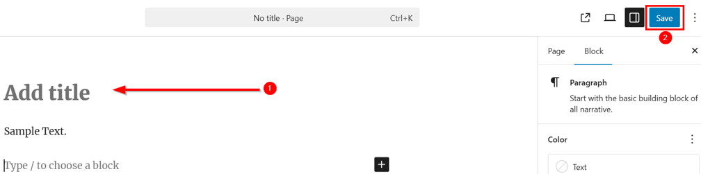 How To Hide Page Title In WordPress - Remove Page Title Completely