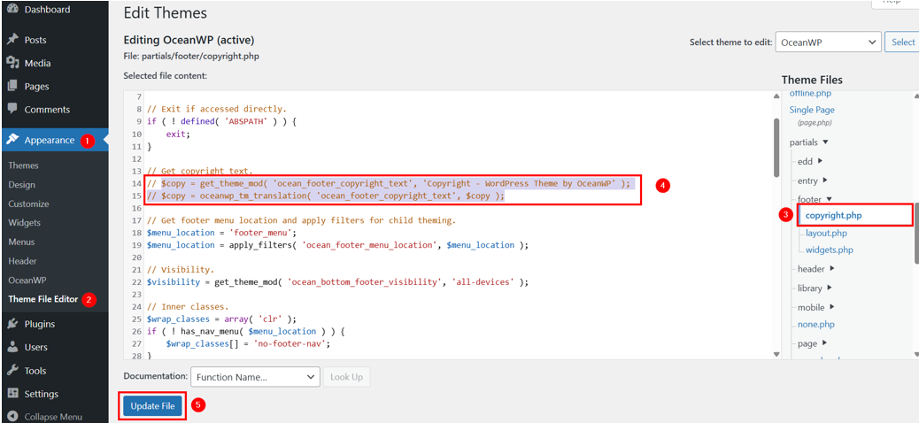 How To Remove Powered By WordPress - Comment or Delete Code That Displays Copyright Text on Website