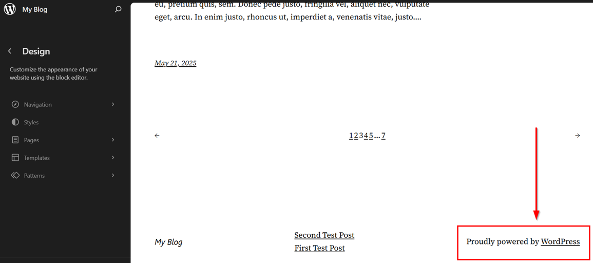 How To Remove Powered By WordPress - Proudly Powered by WordPress