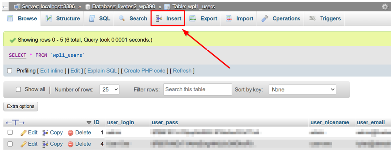 Fix: Sorry, You Are Not Allowed To Access This Page - Insert New User to Database
