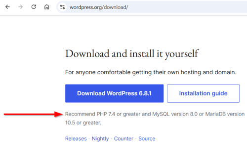 Fix: Sorry, You Are Not Allowed To Access This Page - WordPress Recommended PHP Version