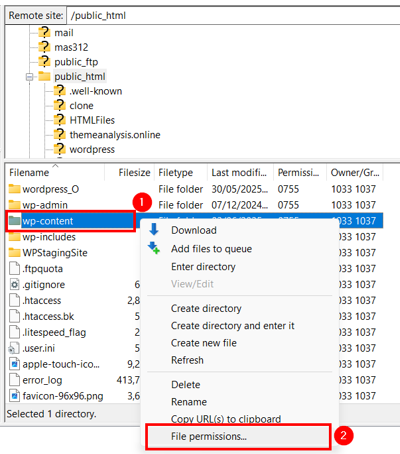Fix: Sorry, You Are Not Allowed To Access This Page - Open File Permission Settings for Folders