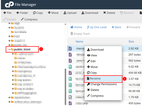 Fix: Sorry, You Are Not Allowed To Access This Page - Rename .htaccess File
