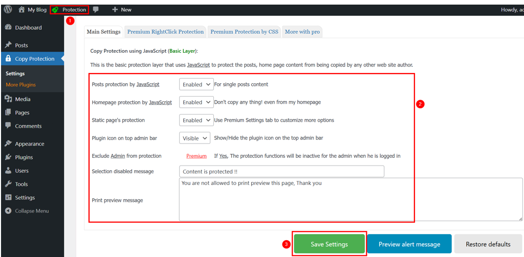 Disable Right Click On Your WordPress Website - Disable Right Click on WordPress Using WP Content Copy Protection & No Right Click Plugin
