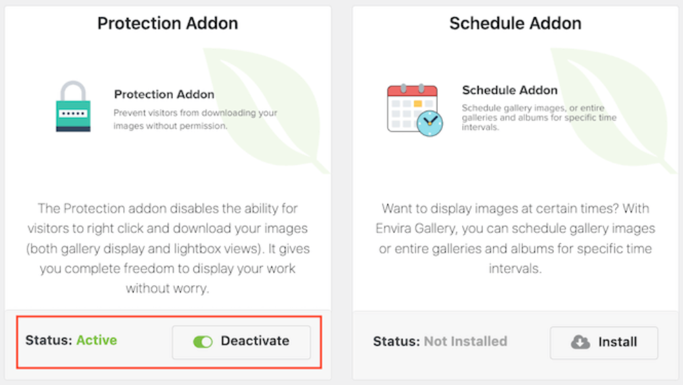 Disable Right Click On Your WordPress Website - Install and Activate Protection Addon