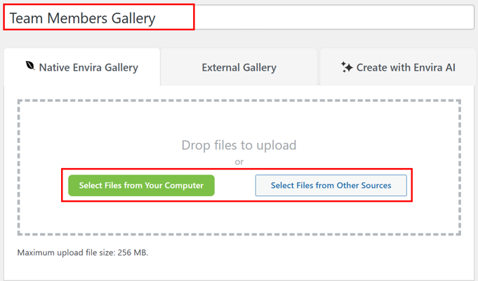 Disable Right Click On Your WordPress Website - Insert Images to Envira Gallery