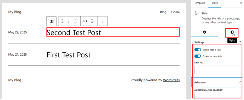 Add A WordPress Blog Page For Posts - Personalize Blog Page