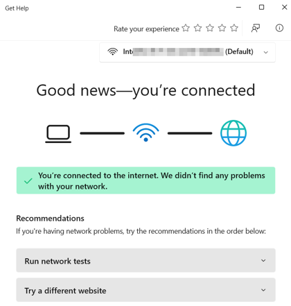  Fix DNS Server Not Responding Error - Network and Internet Troubleshooter Results