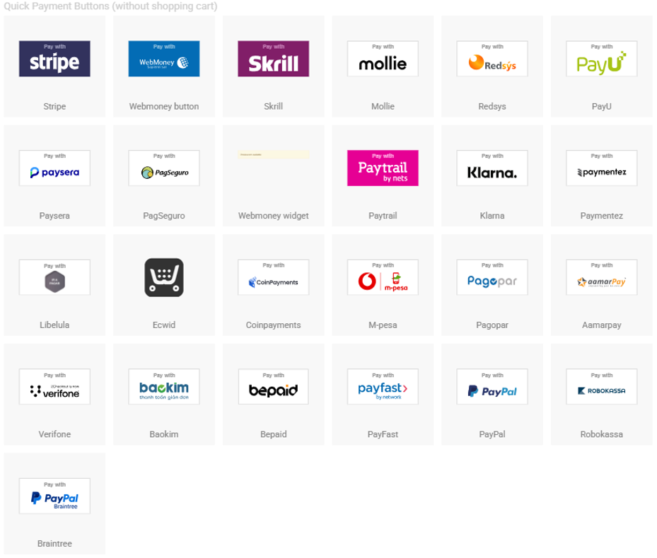 How To Sell Digital Products Online - Payment Options Provided by Hosted.com®'s Website Builder