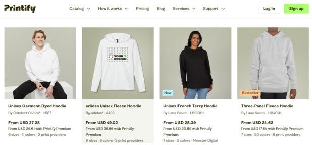 How To Start A Print On Demand Business - Printify Website