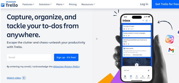 How To Start A Cleaning Business - Trello Website