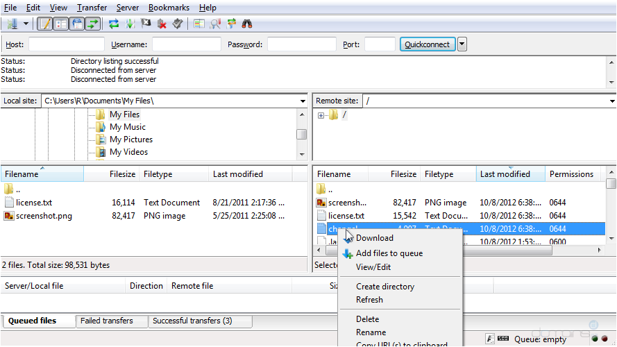 Upload Files Using FileZilla - Remote Server changelog.txt
