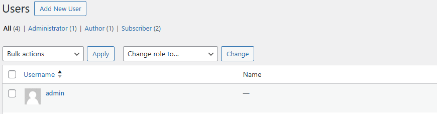 Invite Users To Access A WordPress Blog - Users