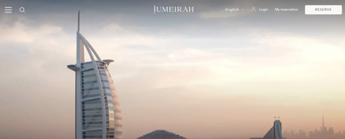 Website Examples - Burj Al Arab Jumeirah