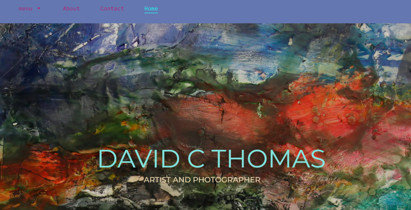 8 Creative Resume Website Examples To Showcase Your Skills - David C Thomas