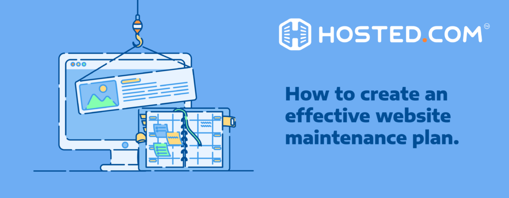 Header Text - How to create an effective website maintenance plan.