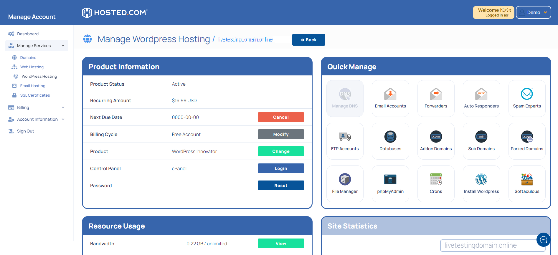 Login in to WordPress via cPanel - cPanel Login