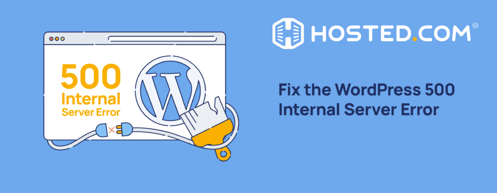 Header Text - Fix the WordPress 500 Internal Server Error?