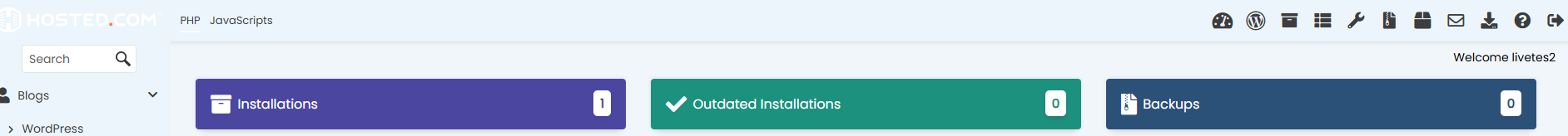 WordPress Staging Site - Installations