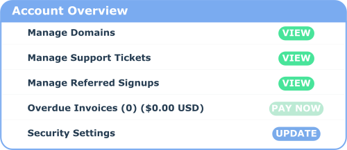 Hosted.com&reg; - Affiliate Account Overview