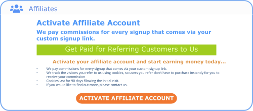 Hosted.com&reg; - Activate your affiliate Link