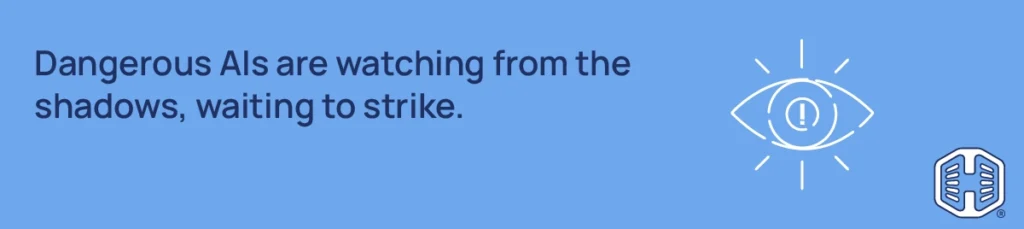 Strip Banner Text - Something is lurking behind your screen, and it's watching you