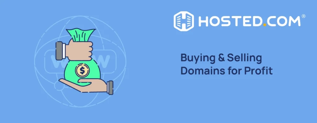 Header Text - Buying and Selling Domains Names for Profit