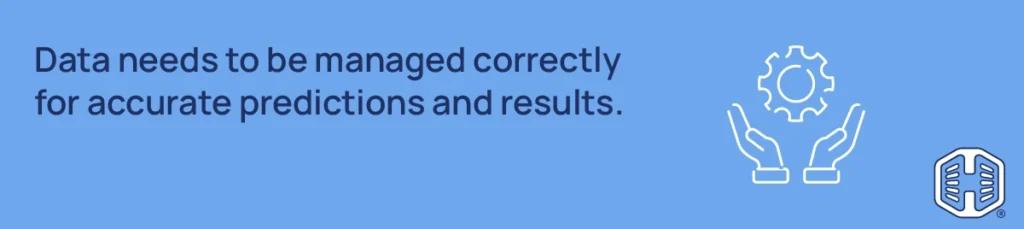 Strip Banner Text - Data needs to be managed correctly for accurate predictions and results