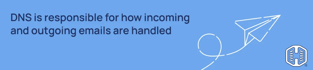Strip Banner Text - DNS is Responsible For How Incoming and Outgoing Emails Are Handled