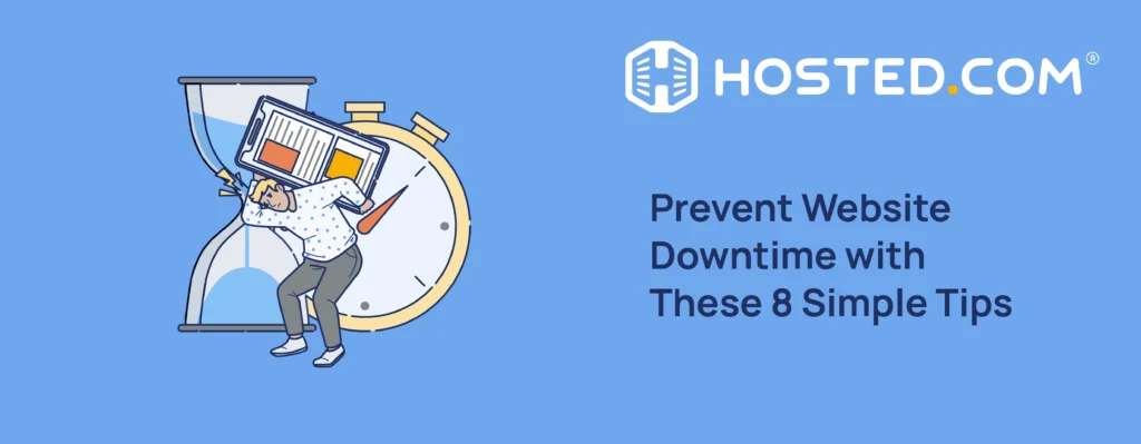 Header Text - Prevent Website Downtime with These 8 Simple Tips
