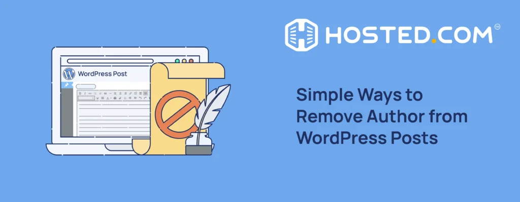 Header Text - Simple Ways to Remove Author from WordPress Posts