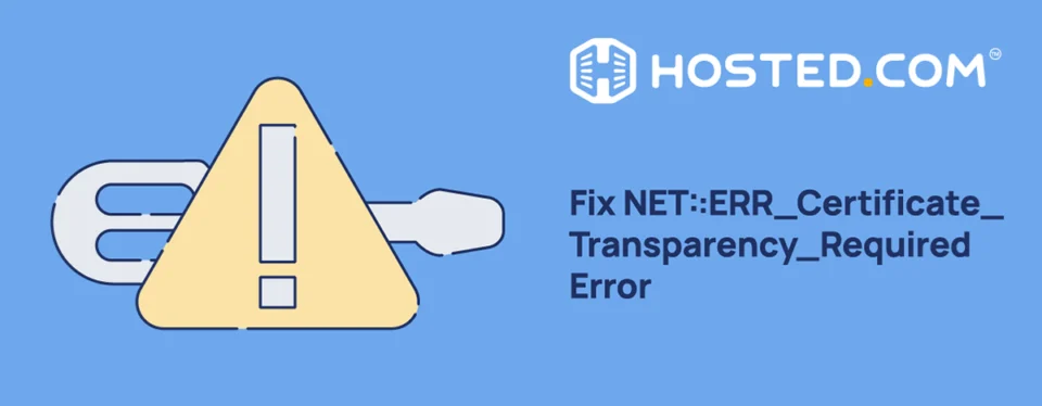 Header Text - Fix NET::ERR_Certificate_Transparency_Required Error