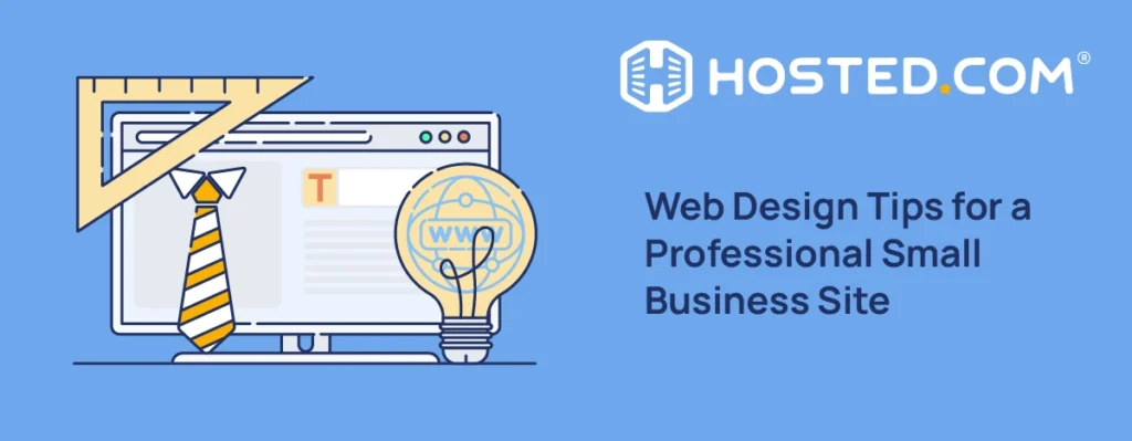 Header Text - Web Design Tips for a Professional Small Business Site