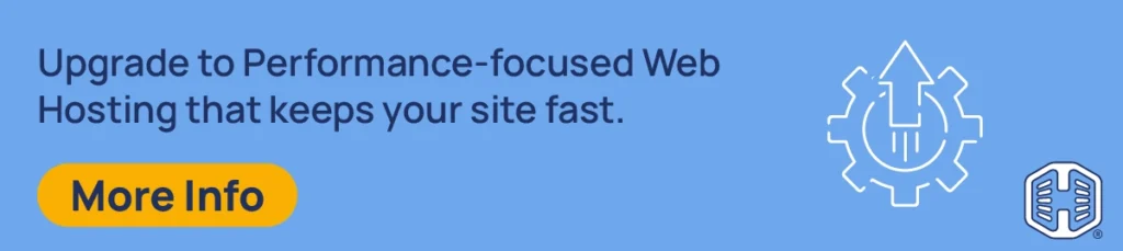 Strip Banner Text - Upgrade to Performance-focused Web Hosting that keeps your site fast. [More Info]