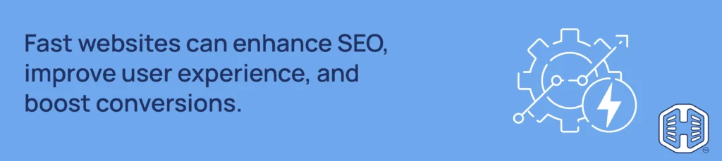 Strip Banner Text - Fast websites can enhance SEO, improve user experience, and boost conversions.