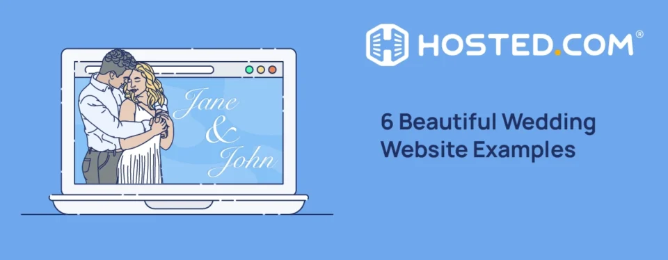 Header Text - 6 Beautiful Wedding Website Examples