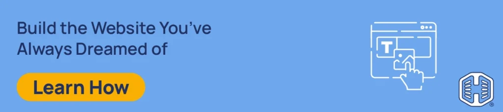 Strip Banner Text - Build the Website You’ve Always Dreamed of [Learn How]