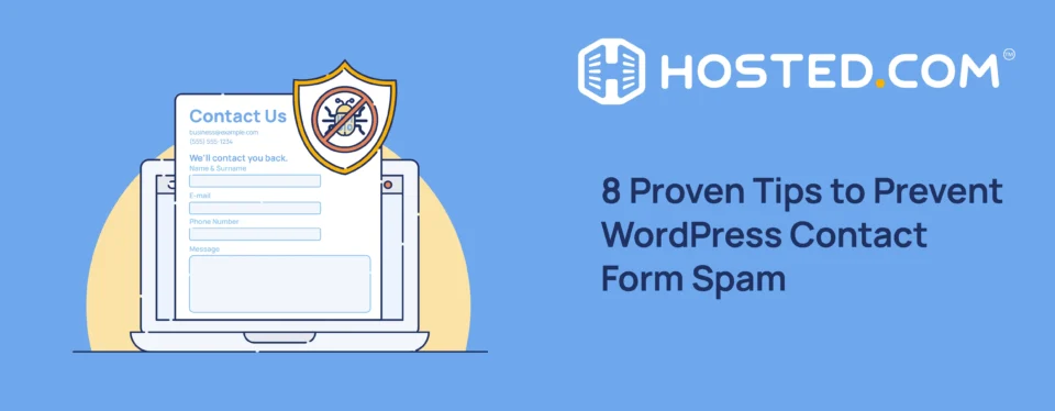 Header Text - 8 Proven Tips to Prevent WordPress Contact Form Spam