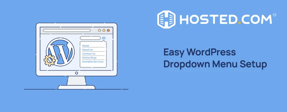 Header Text - Easy WordPress Dropdown Menu Setup
